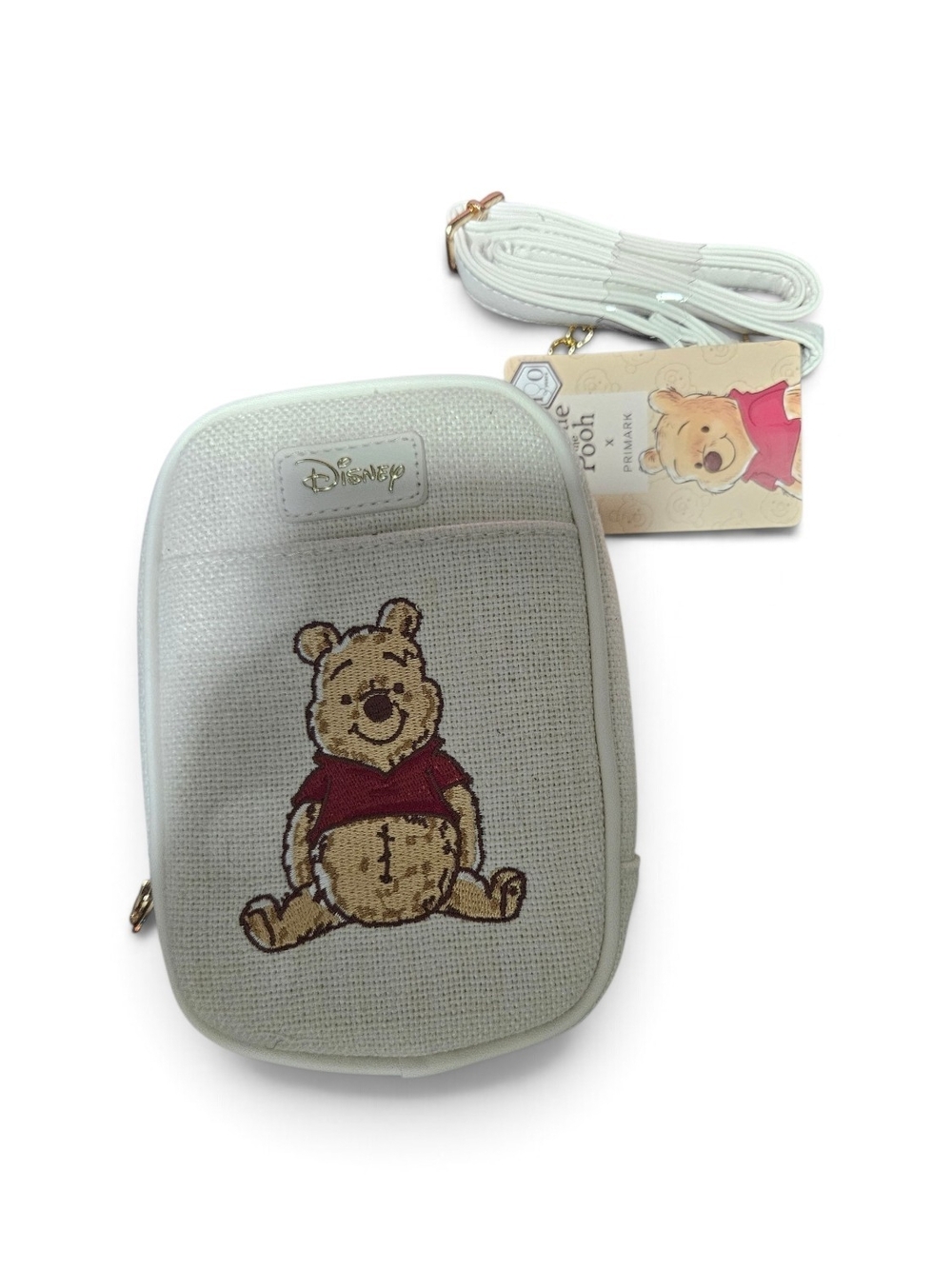 Disney Cream and Red Winnie the Pooh Crossbody Bag